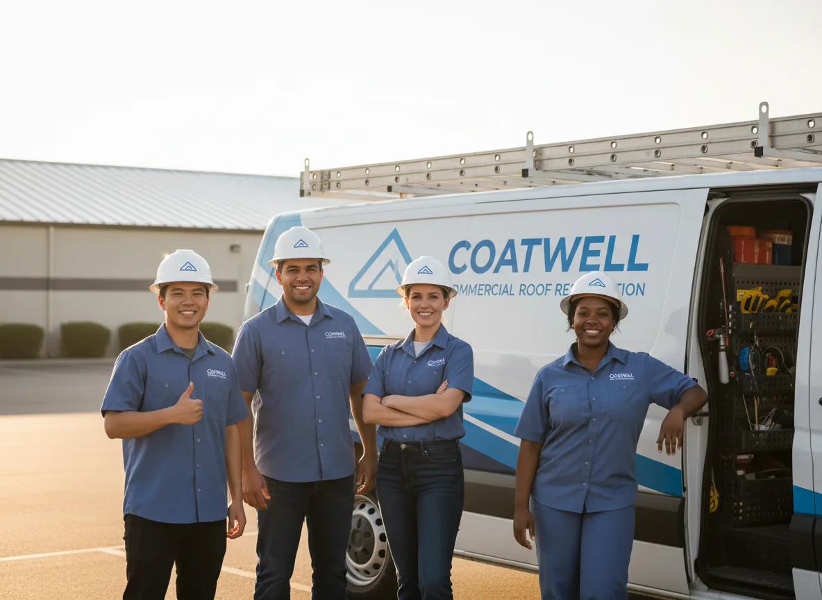 Commercial roof coating company in Mill Creek, IN